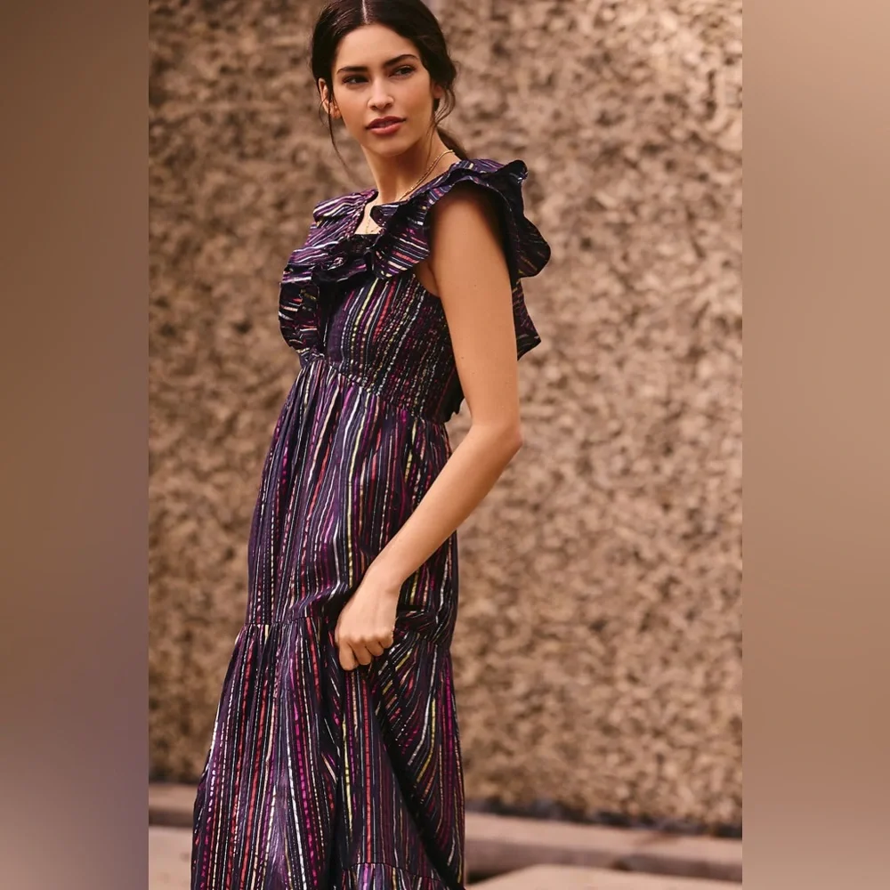 NWT Roller Rabbit Rainbow Ondine Dress - Picture 4 of 12